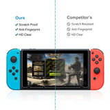 2-Pack: Tempered Glass Screen Protector for Nintendo Switch Video Games & Consoles - Tophatter Daily Deals