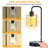 2-Pack: Touch Control Table Lamp Indoor Lighting - Tophatter Daily Deals