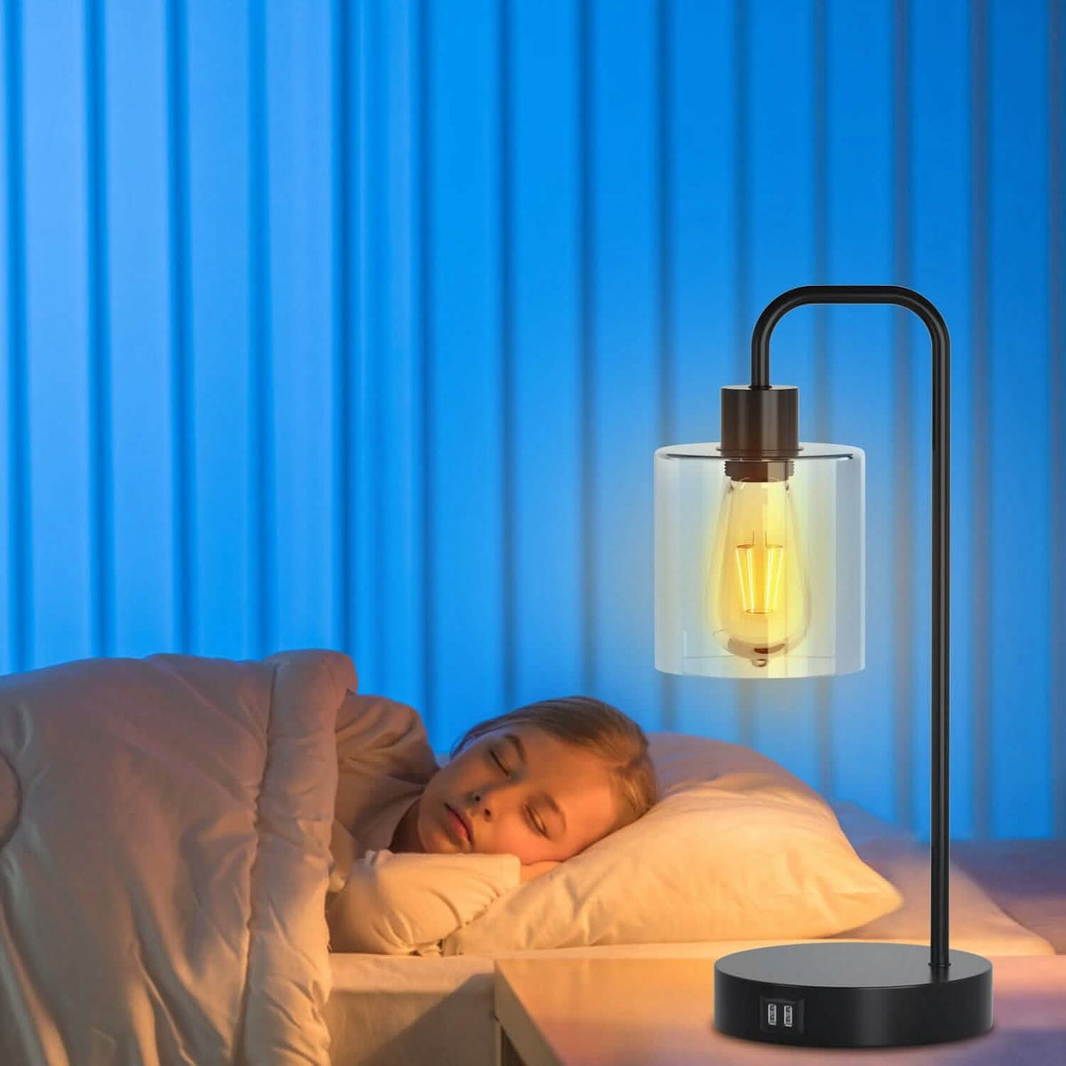 2-Pack: Touch Control Table Lamp Indoor Lighting - Tophatter Daily Deals