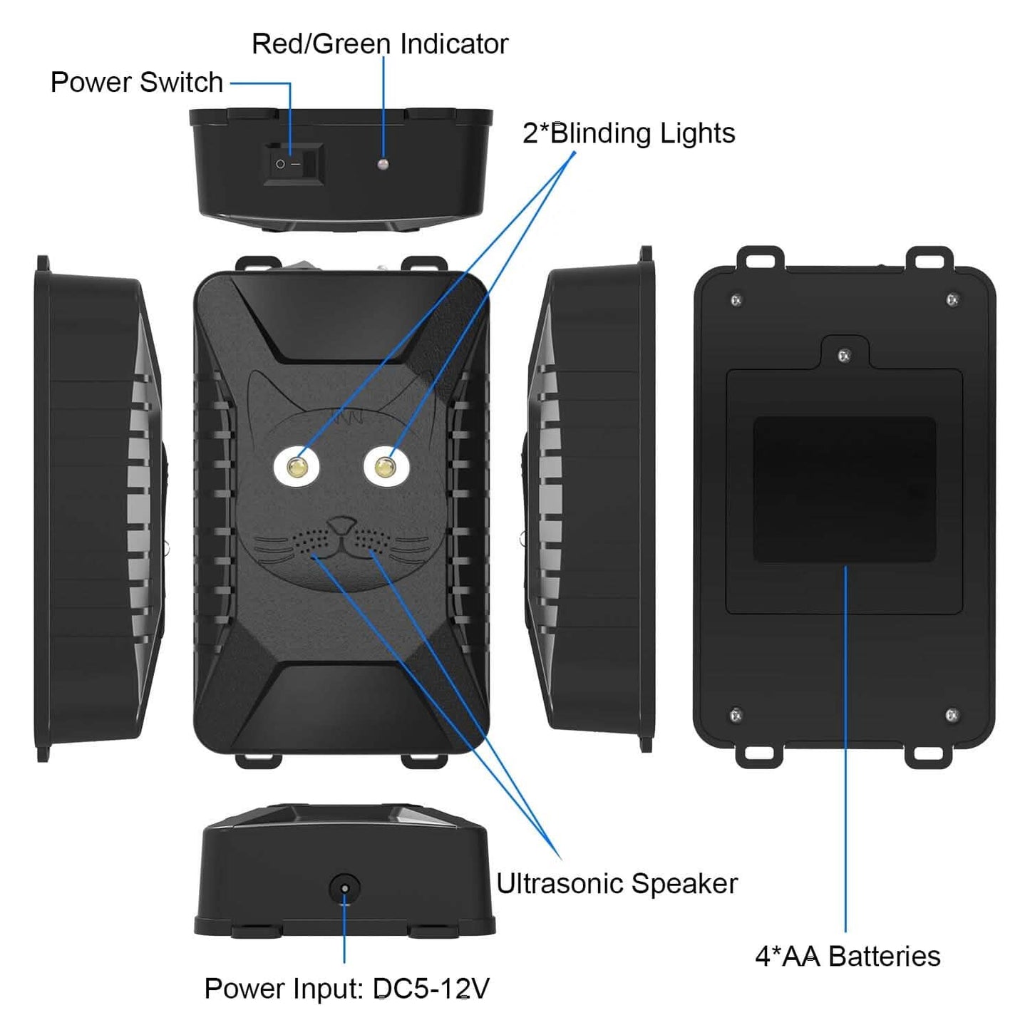 2-Pack: Under Hood Ultrasonic Repellent with 3 Power Supplies Automotive - Tophatter Daily Deals
