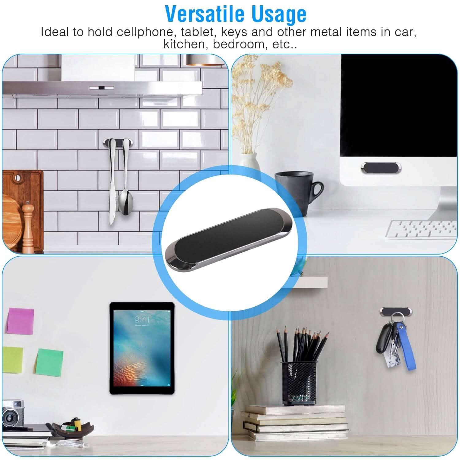 2-Pack: Universal Magnetic Car Mounts Automotive - Tophatter Daily Deals