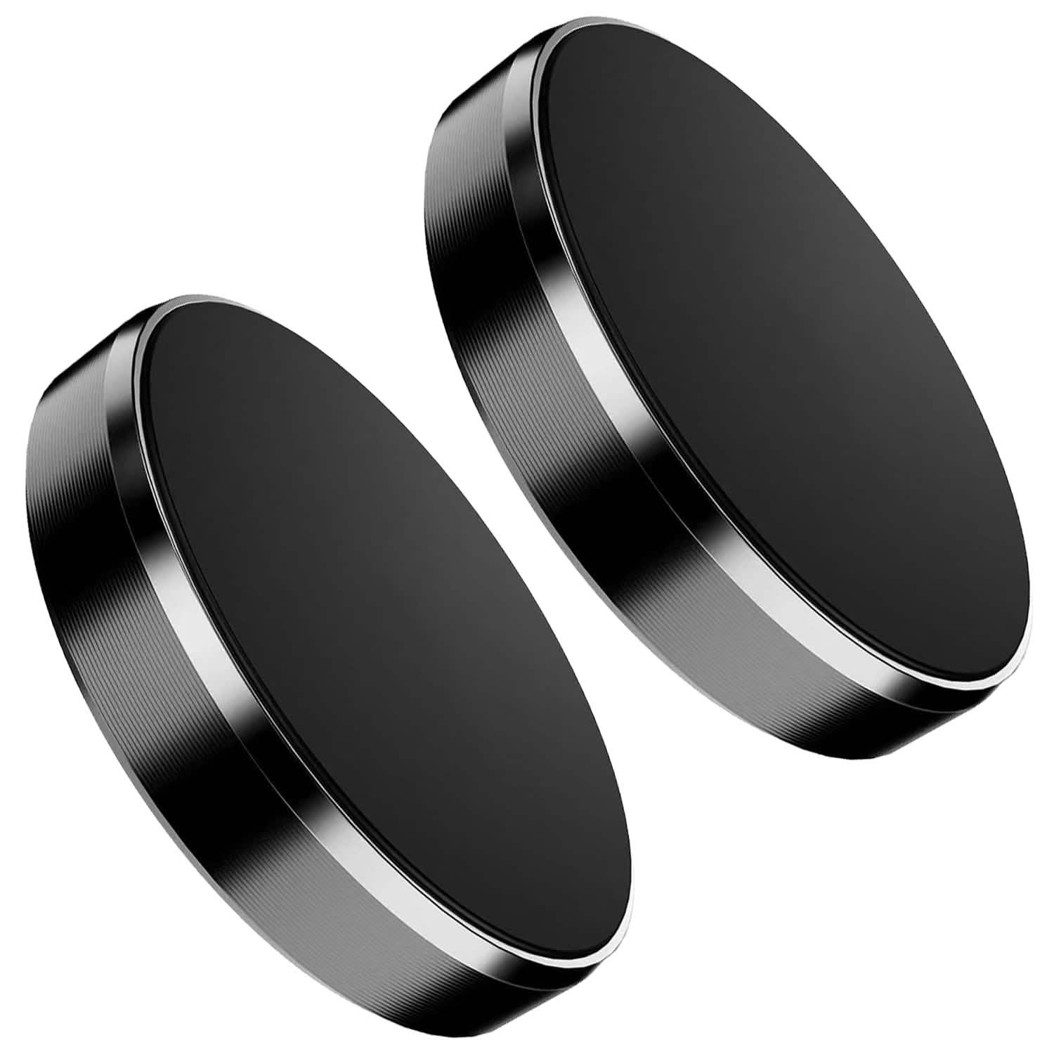 2-Pack: Universal Magnetic Car Mounts Dashboard Black Automotive - Tophatter Daily Deals