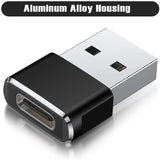 2-Pack: USB C Female to USB Male Adapter USB Adapter - Tophatter Daily Deals