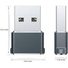 2-Pack: USB C Female to USB Male Adapter USB Adapter - Tophatter Daily Deals