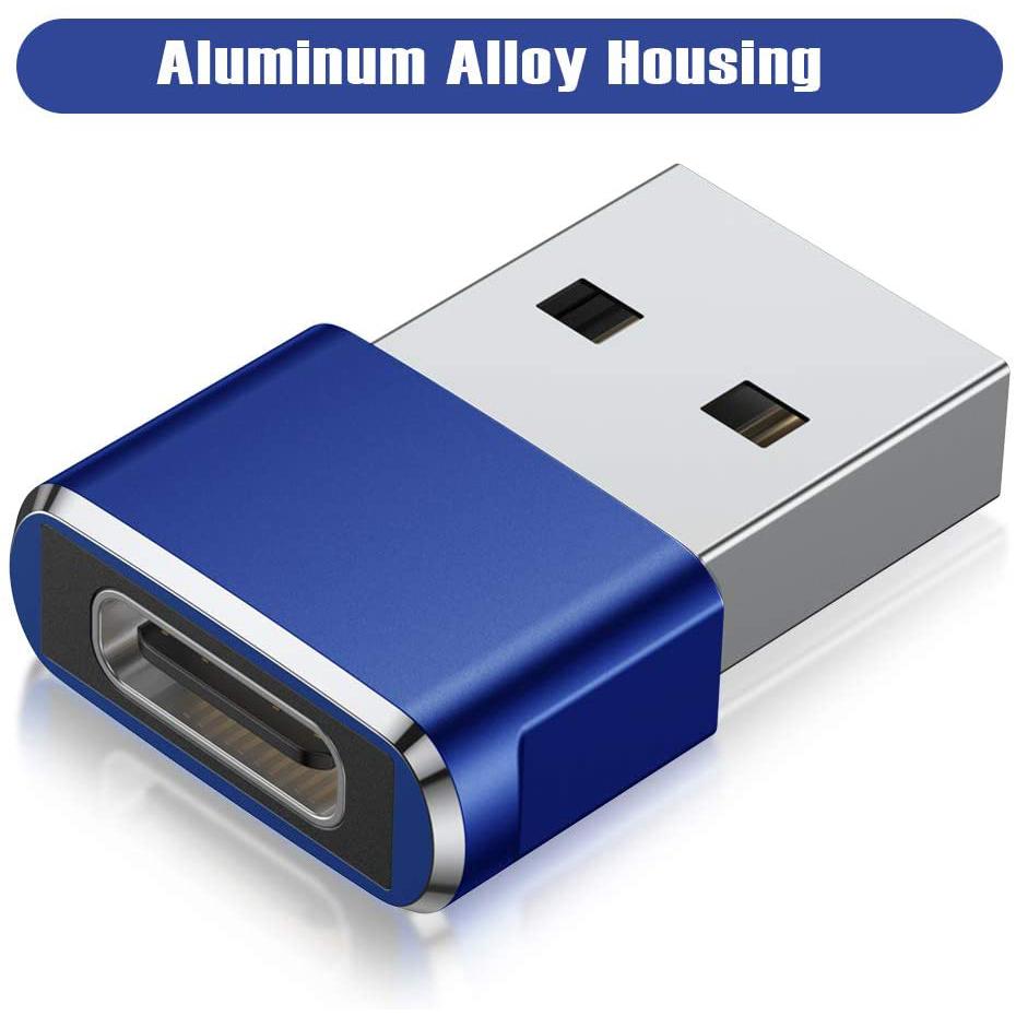 2-Pack: USB C Female to USB Male Adapter USB Adapter - Tophatter Daily Deals