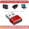 2-Pack: USB C Female to USB Male Adapter USB Adapter - Tophatter Daily Deals