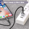 2-Pack: USB C Female to USB Male Adapter USB Adapter - Tophatter Daily Deals