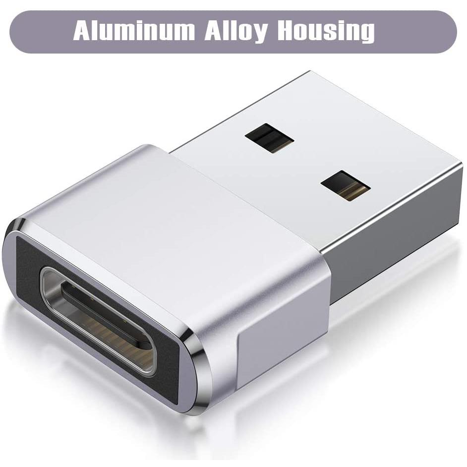 2-Pack: USB C Female to USB Male Adapter USB Adapter - Tophatter Daily Deals