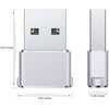 2-Pack: USB C Female to USB Male Adapter USB Adapter - Tophatter Daily Deals