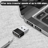 2-Pack: USB C Female to USB Male Adapter USB Adapter - Tophatter Daily Deals