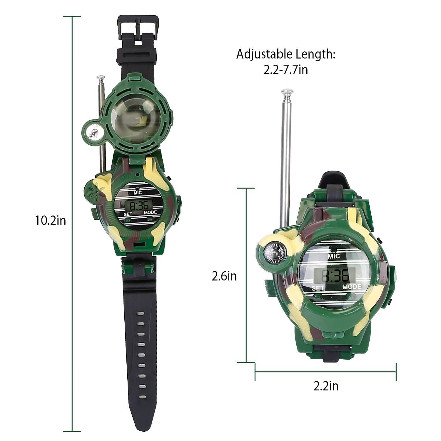 2-Pack: Walkie Talkies Watches Toy Toys & Games - Tophatter Daily Deals
