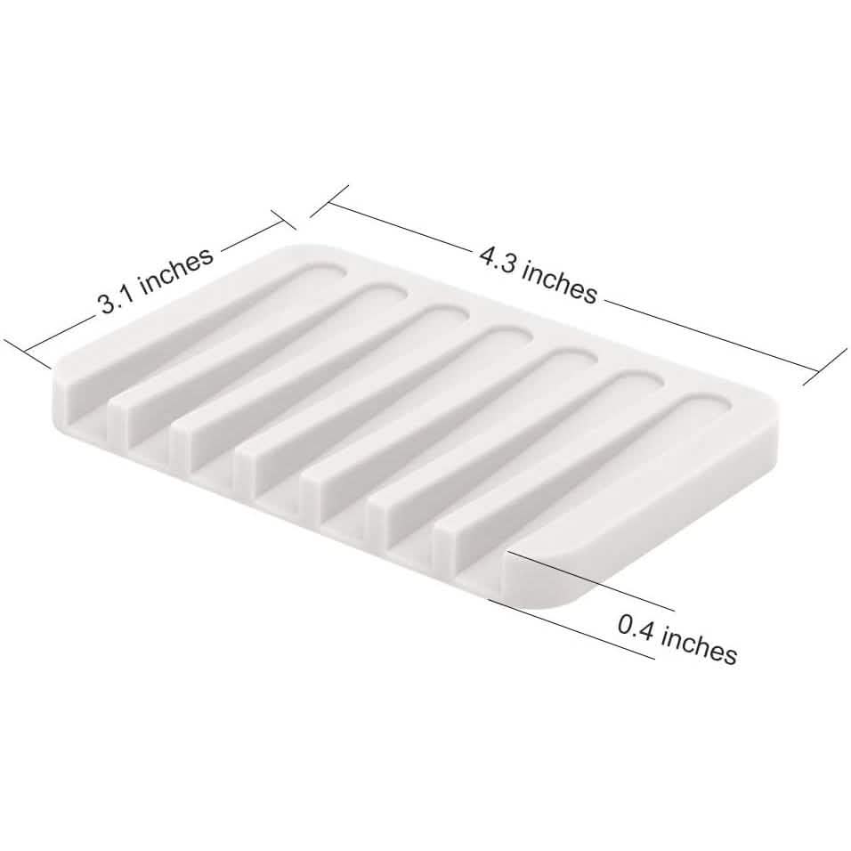 2-Pack: Wooden Soap Tray Bath - Tophatter Daily Deals