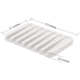 2-Pack: Wooden Soap Tray Bath - Tophatter Daily Deals