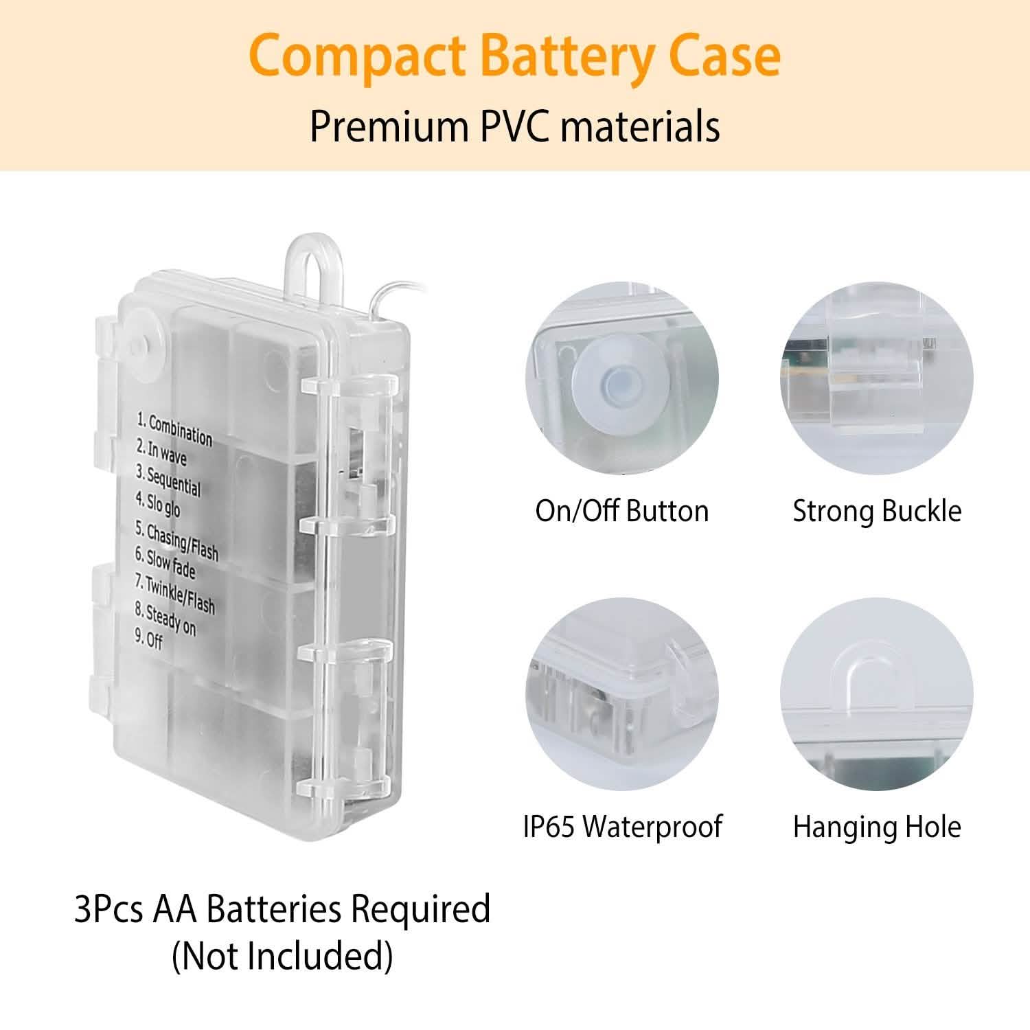 2-Piece: 100LED Beads String Lights String & Fairy Lights - Tophatter Daily Deals