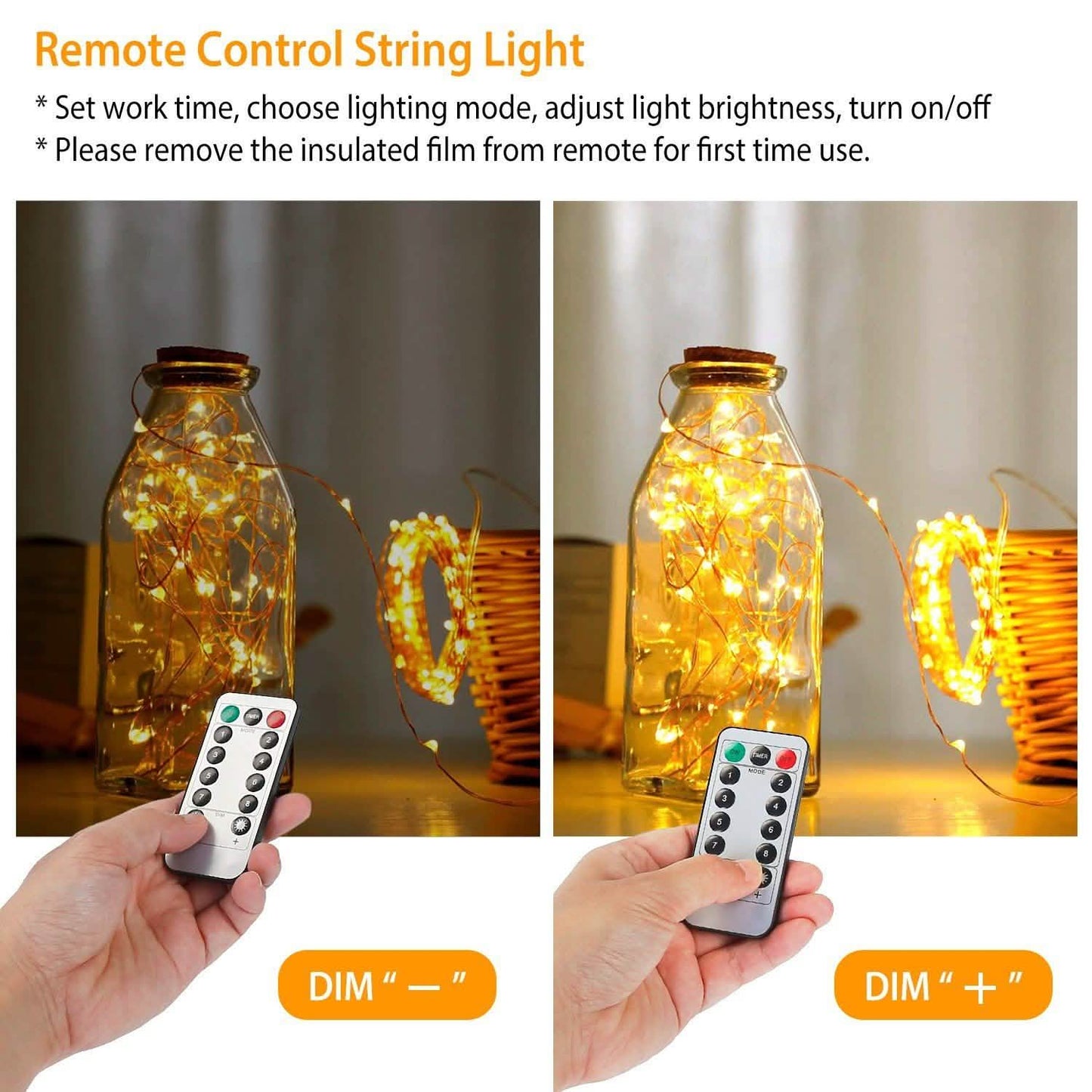 2-Piece: 100LED Beads String Lights String & Fairy Lights - Tophatter Daily Deals