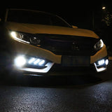 2-Piece: 2.5" Auto COB LED Fog Light Automotive - Tophatter Daily Deals