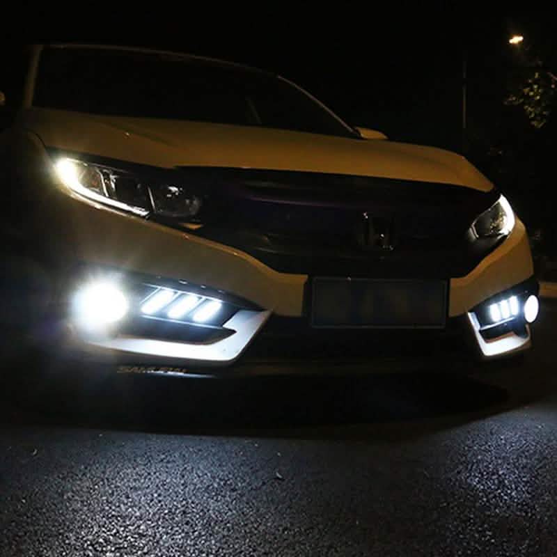 2-Piece: 2.5" Auto COB LED Fog Light Automotive - Tophatter Daily Deals