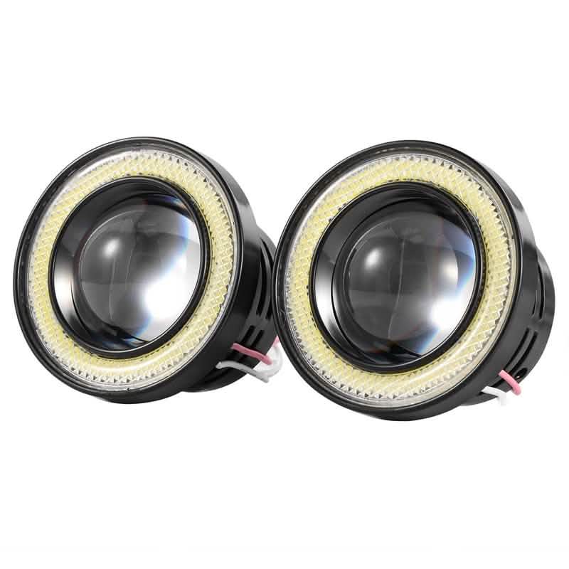 2-Piece: 2.5" Auto COB LED Fog Light Automotive - Tophatter Daily Deals