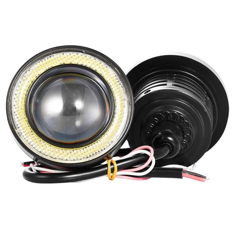 2-Piece: 2.5" Auto COB LED Fog Light Automotive - Tophatter Daily Deals