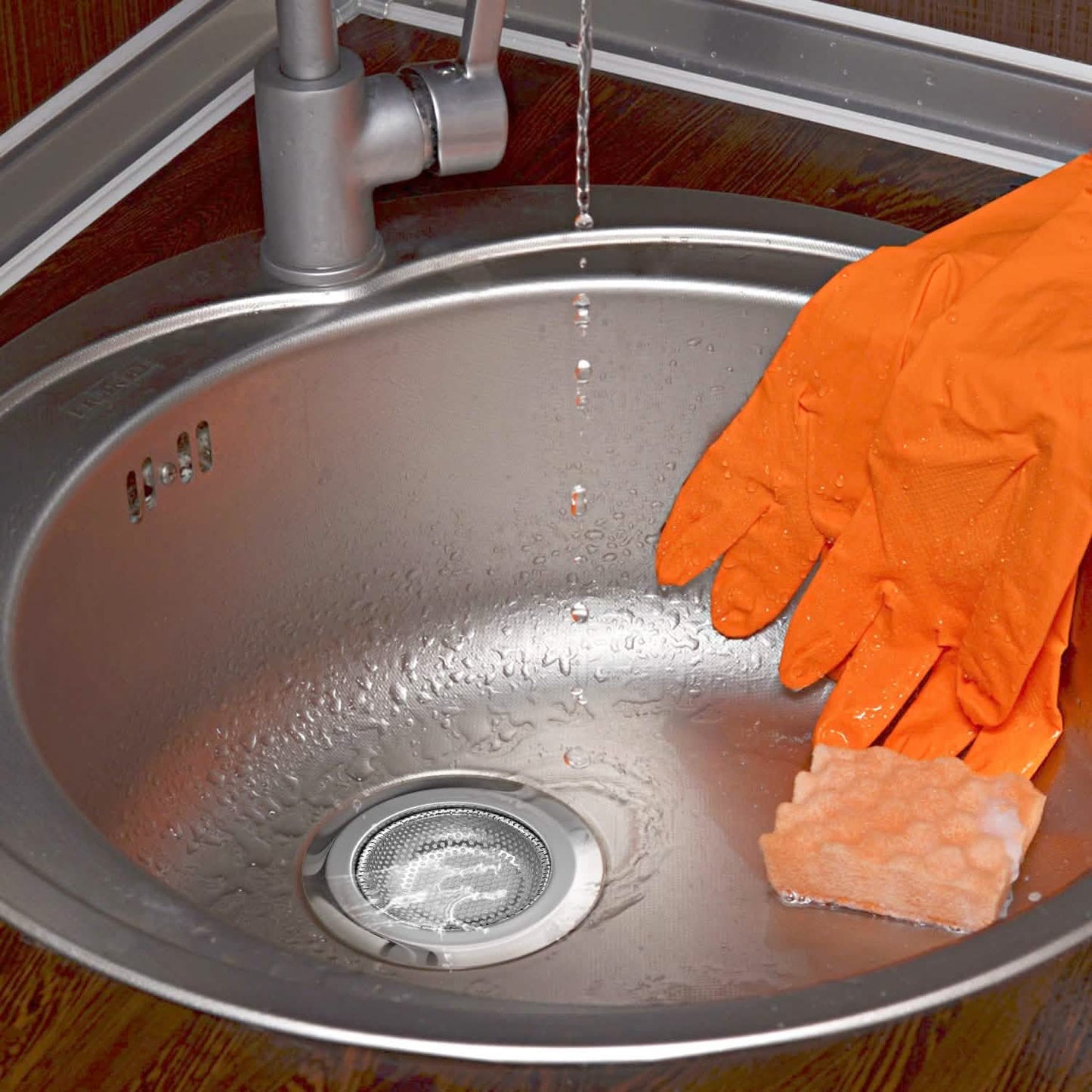 2-Piece: 4.53-Inch Kitchen Sink Strainer Kitchen Tools & Gadgets - Tophatter Daily Deals