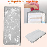 2-Piece: 70L Foldable Underbed Clothes Moisture Proof Zipped Organizer Storage & Organization - Tophatter Daily Deals