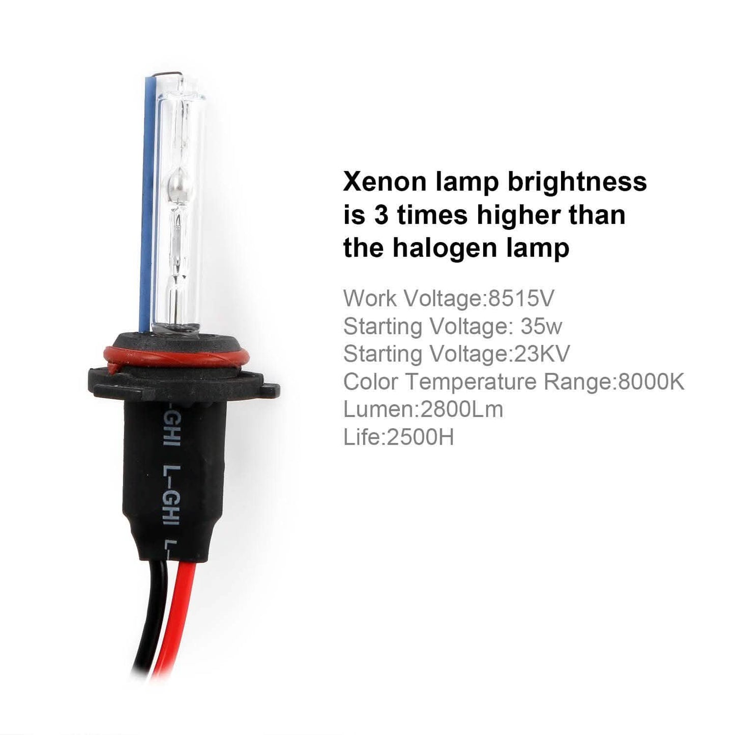 2-Piece: 9006/HB4 HID Xenon Light Bulbs Automotive - Tophatter Daily Deals