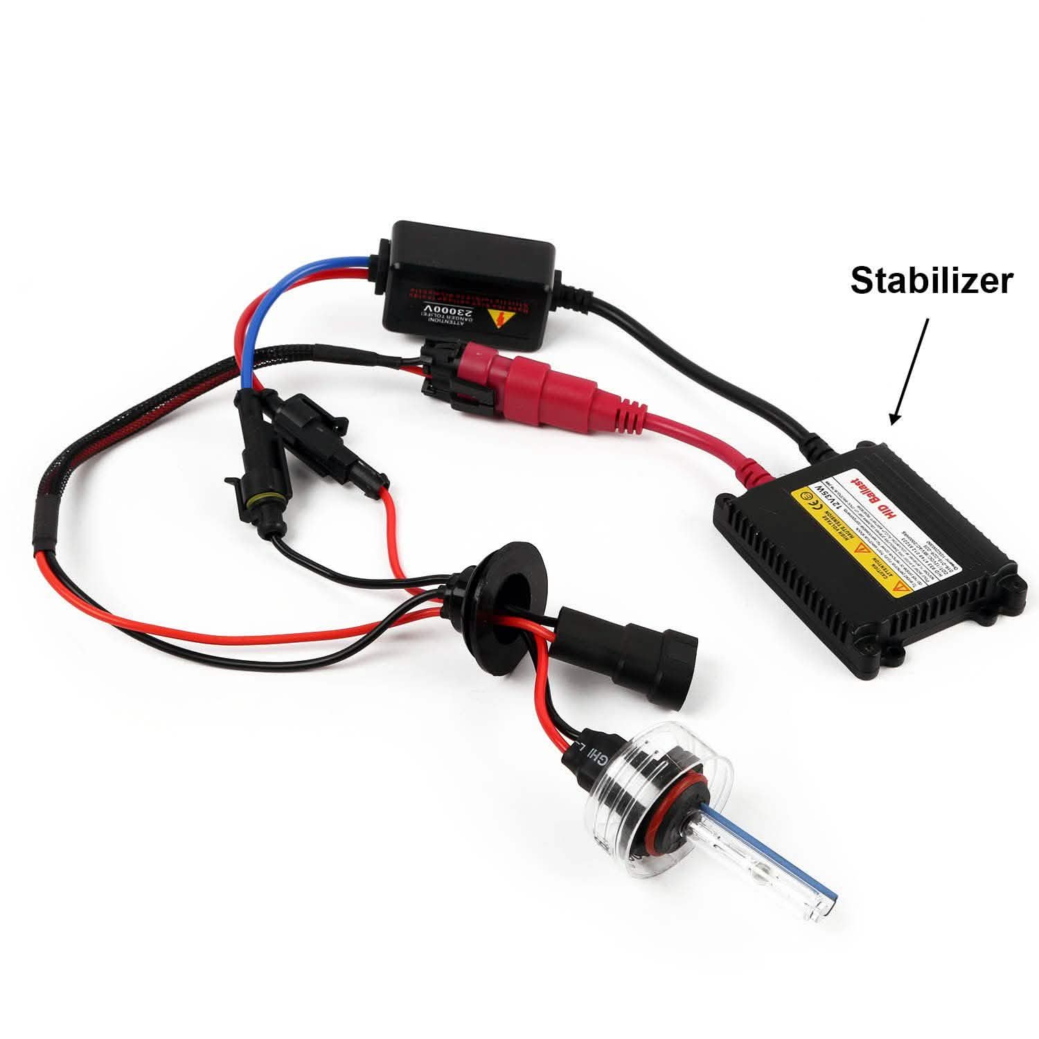 2-Piece: 9006/HB4 HID Xenon Light Bulbs Automotive - Tophatter Daily Deals