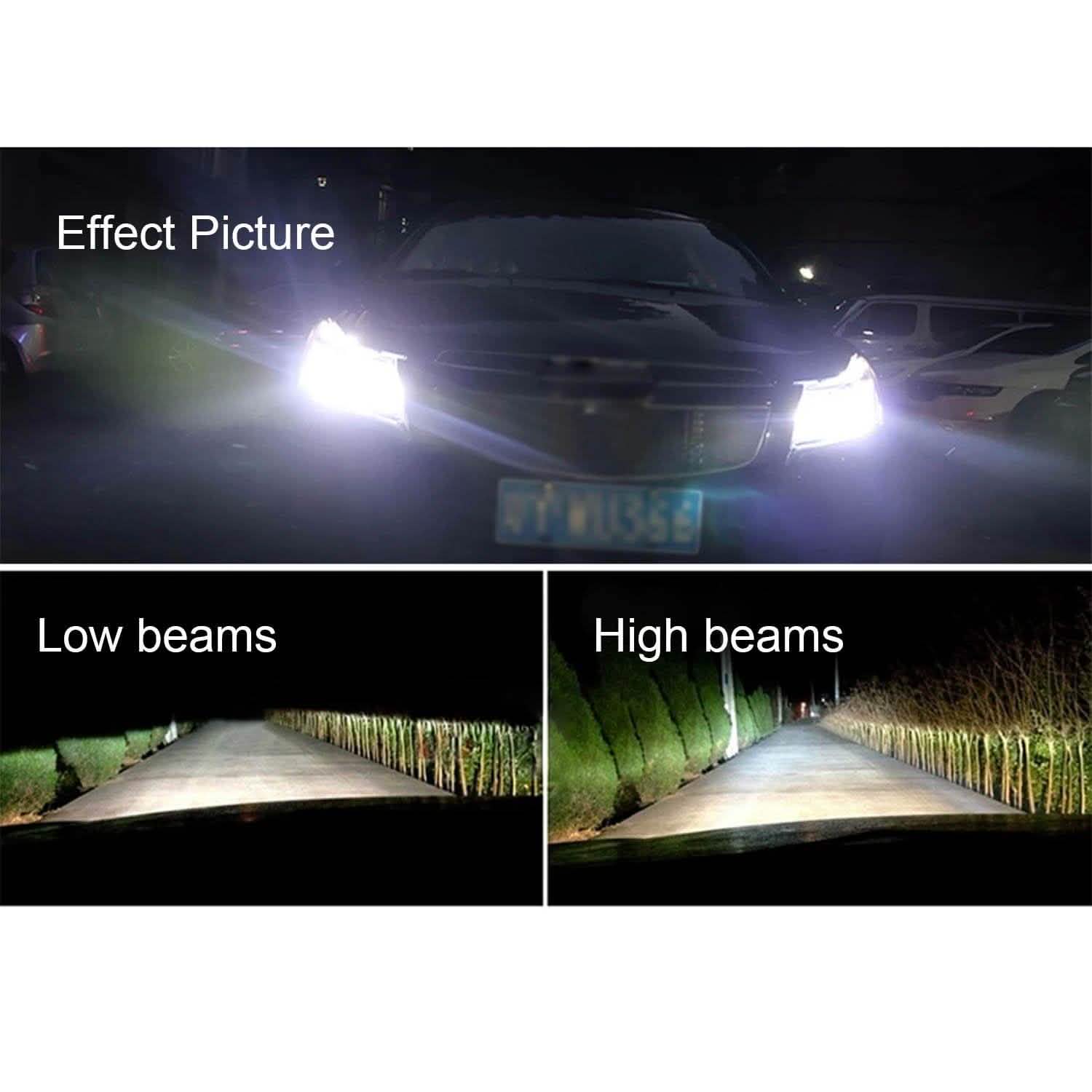 2-Piece: 9006/HB4 HID Xenon Light Bulbs Automotive - Tophatter Daily Deals