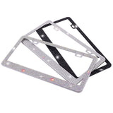 2-Piece: Bling License Plate Frames Automotive - Tophatter Daily Deals