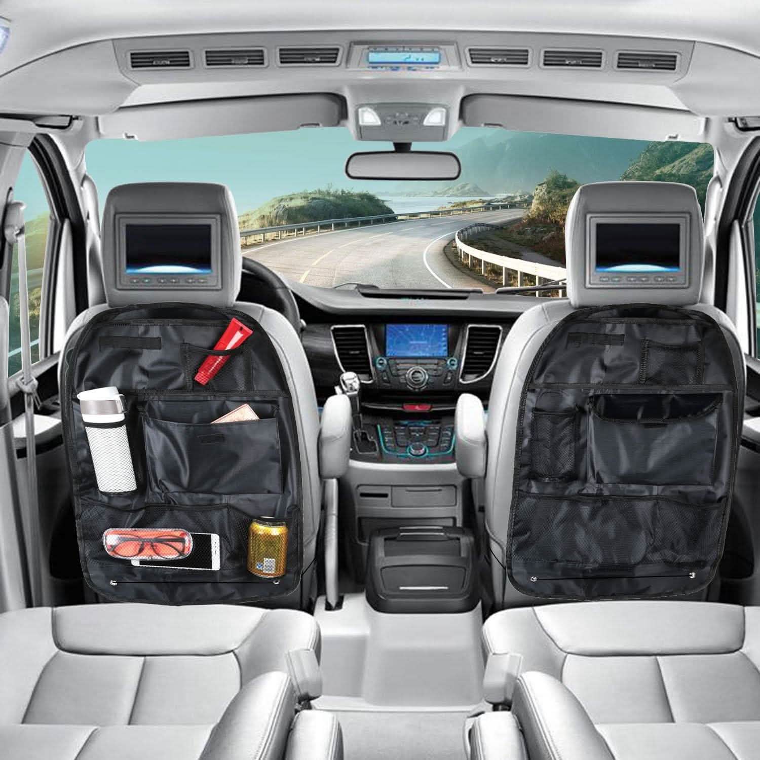 2-Piece: Car Backseat Organizer Automotive - Tophatter Daily Deals