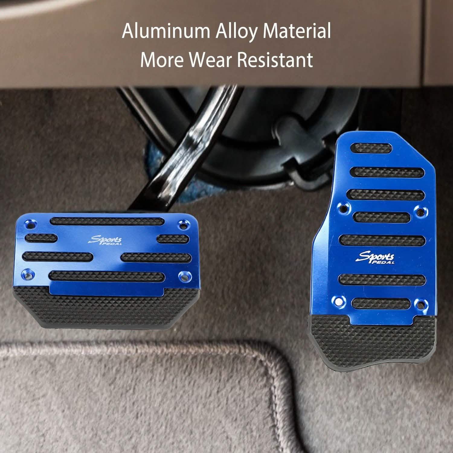 2-Piece: Car Brake Pedal Cover Automotive - Tophatter Daily Deals