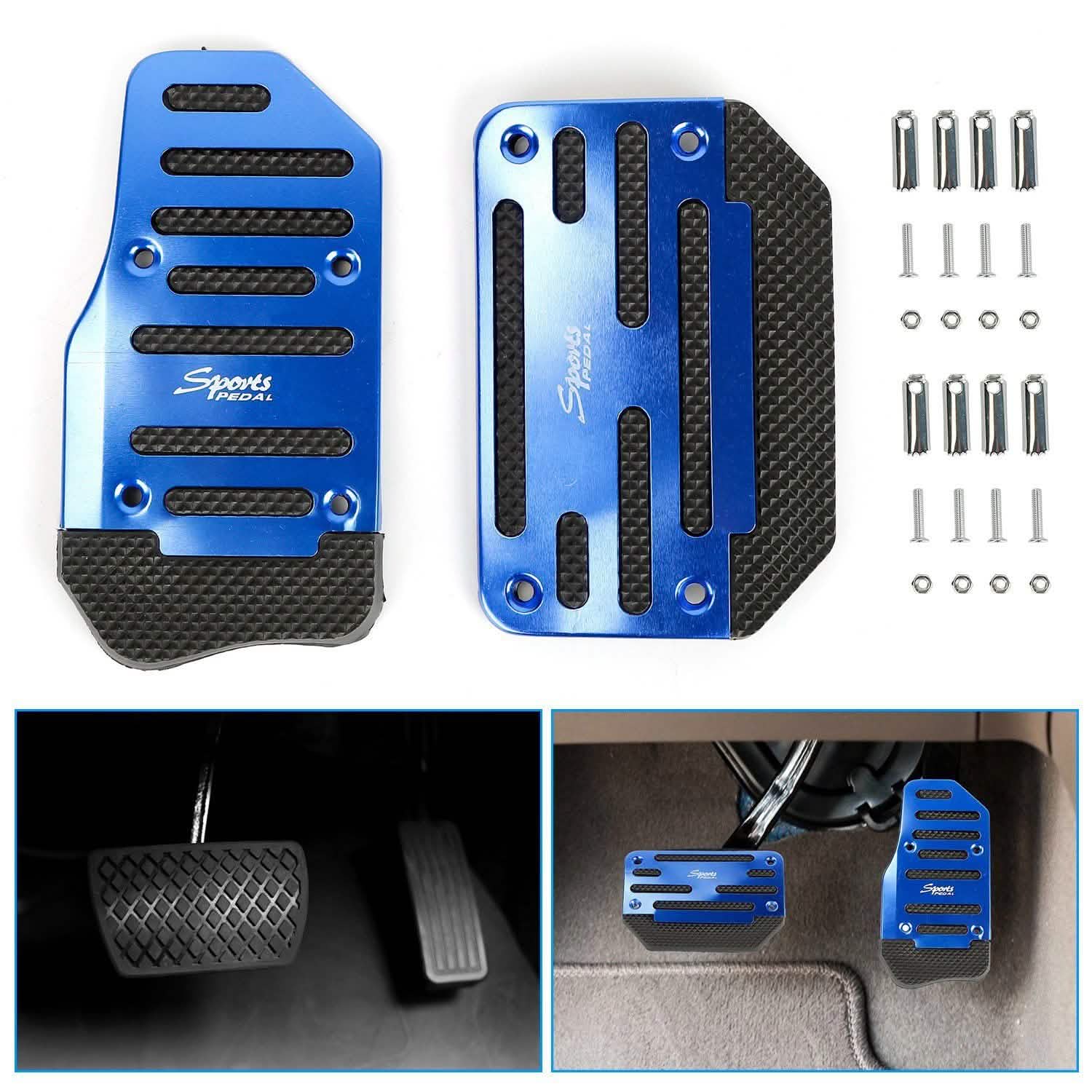 2-Piece: Car Brake Pedal Cover Automotive - Tophatter Daily Deals