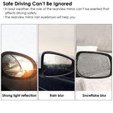 2-Piece: Car Side Mirror Rain Guard Automotive - Tophatter Daily Deals