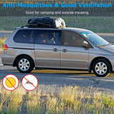 2-Piece: Car Side Window Screen Mesh Cover Automotive - Tophatter Daily Deals