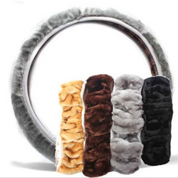 2-Piece: Car Steering Wheel Cover Automotive - Tophatter Daily Deals