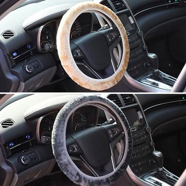2-Piece: Car Steering Wheel Cover Automotive - Tophatter Daily Deals