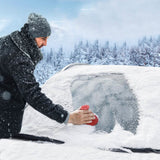 2-Piece: Car Windshield Ice Snow Scrapers Automotive - Tophatter Daily Deals