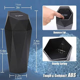 2-Piece: Compact Car Mini Trash Can Automotive - Tophatter Daily Deals