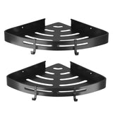 2-Piece: Corner Shower Caddy Shelf Bath - Tophatter Daily Deals
