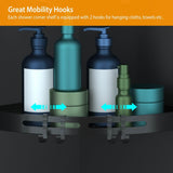 2-Piece: Corner Shower Caddy Shelf Bath - Tophatter Daily Deals