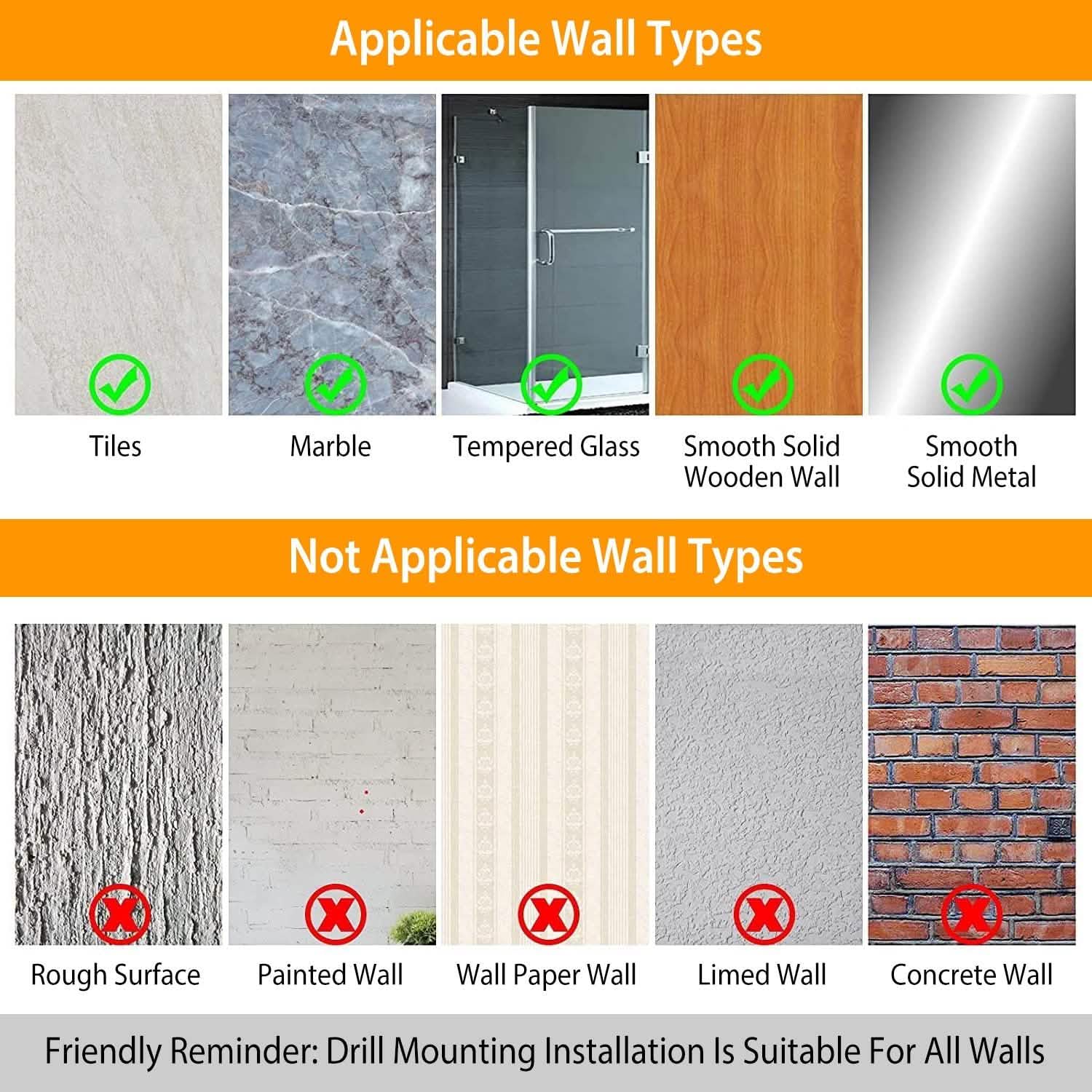 2-Piece: Corner Shower Caddy Shelf Bath - Tophatter Daily Deals