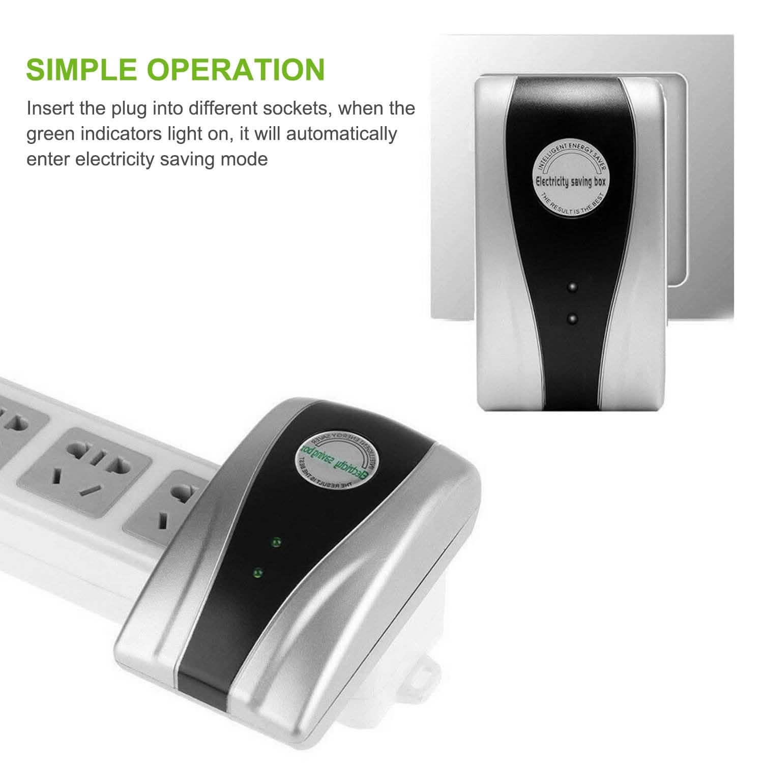 2-Piece: Electricity Saving Box Home Improvement - Tophatter Daily Deals