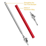 2-Piece: Front Bumper Lip Splitter Rod Automotive - Tophatter Daily Deals