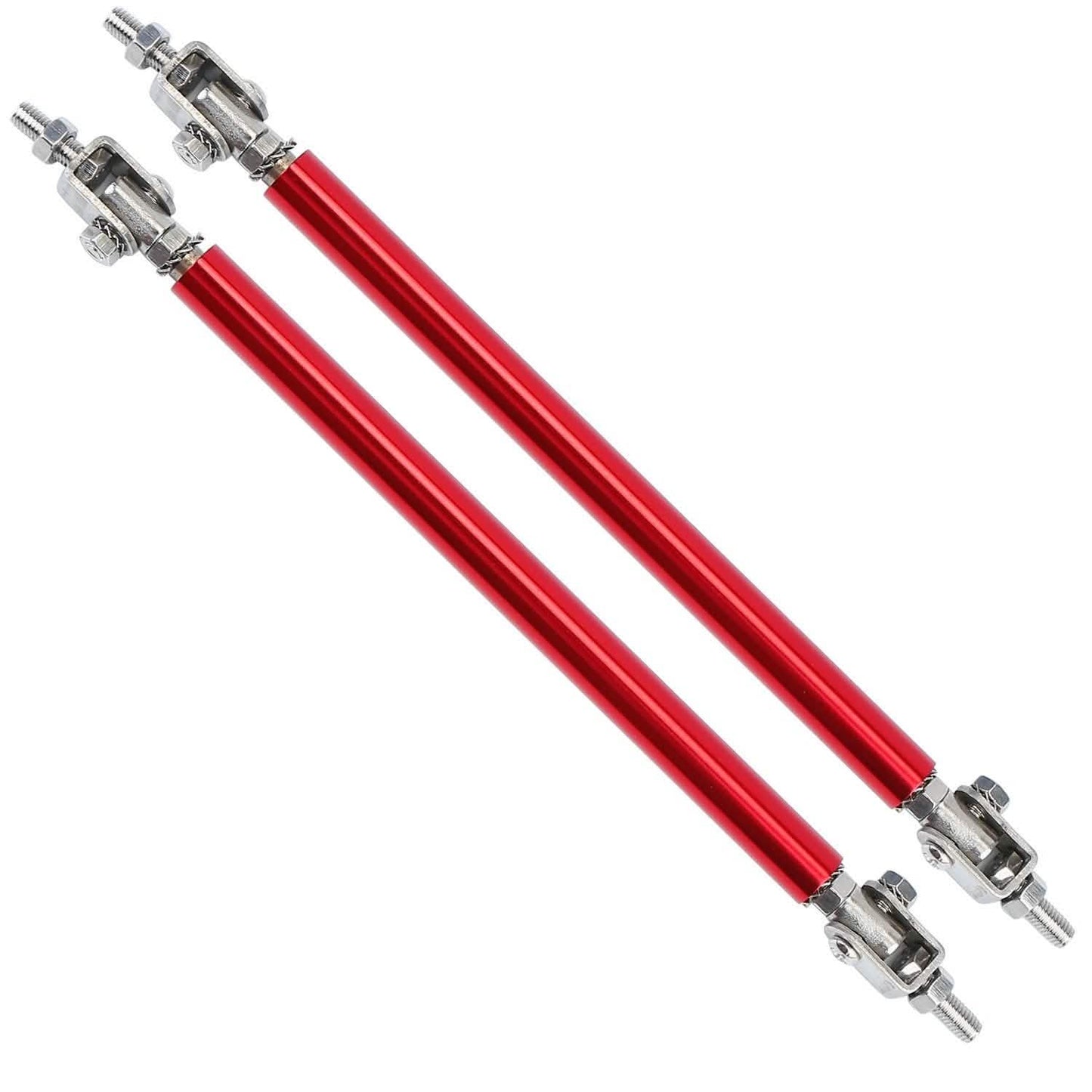 2-Piece: Front Bumper Lip Splitter Rod Automotive - Tophatter Daily Deals