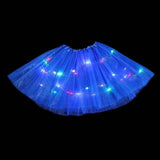 2-Piece: Girl's Skirt with LED Lights Dark Blue Kids' & Baby Clothing - Tophatter Daily Deals