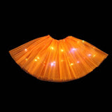 2-Piece: Girl's Skirt with LED Lights Orange Kids' & Baby Clothing - Tophatter Daily Deals