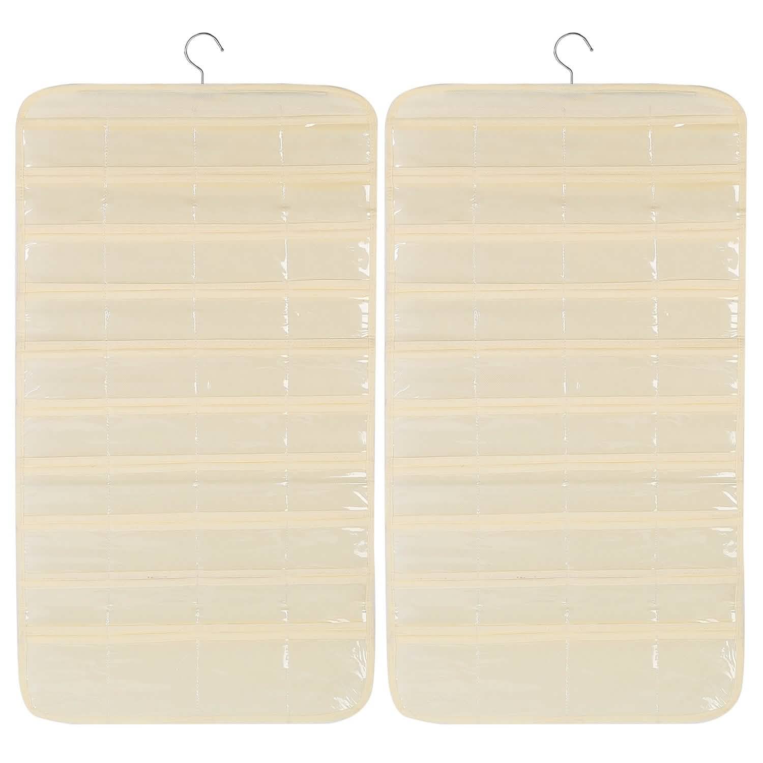 2-Piece: Hanging Jewelry Organizer Storage & Organization - Tophatter Daily Deals