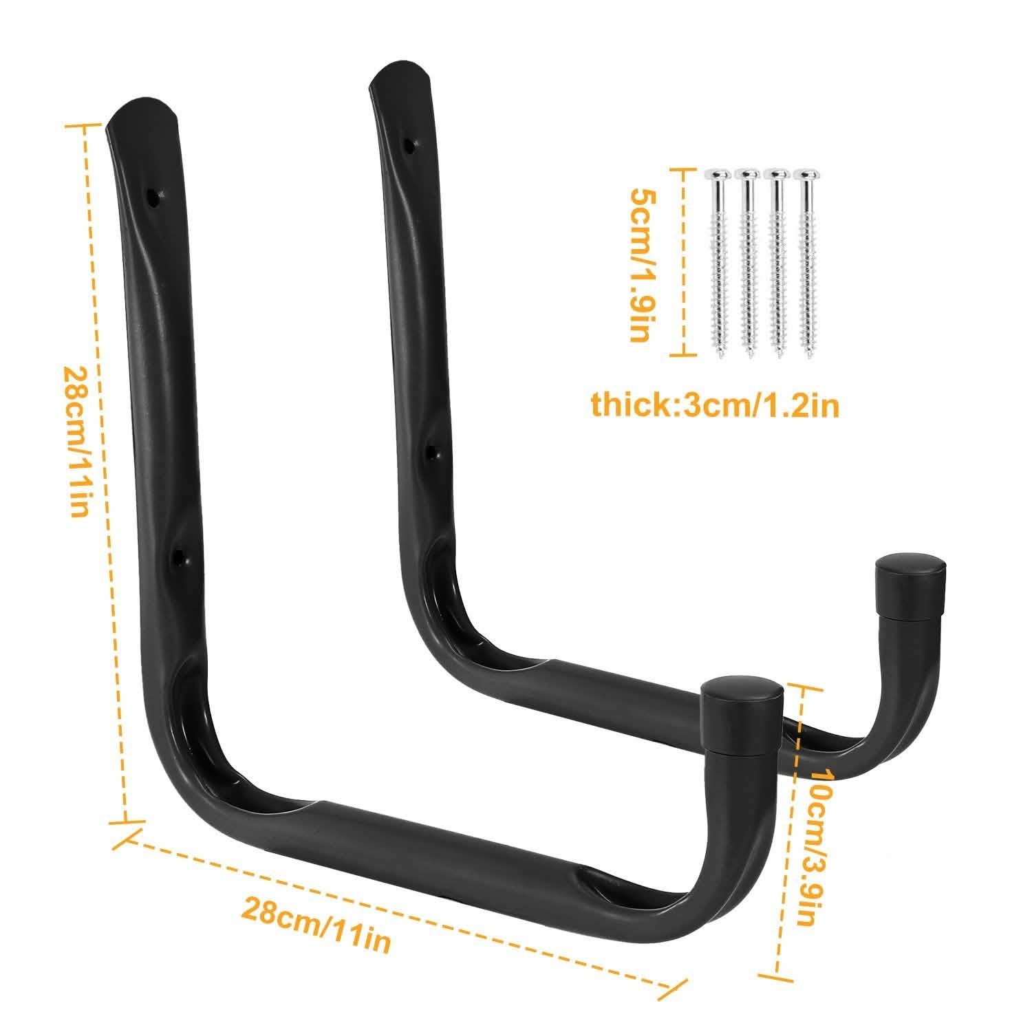 2-Piece: Heavy Duty Garage Storage Hooks Hanger Storage & Organization - Tophatter Daily Deals