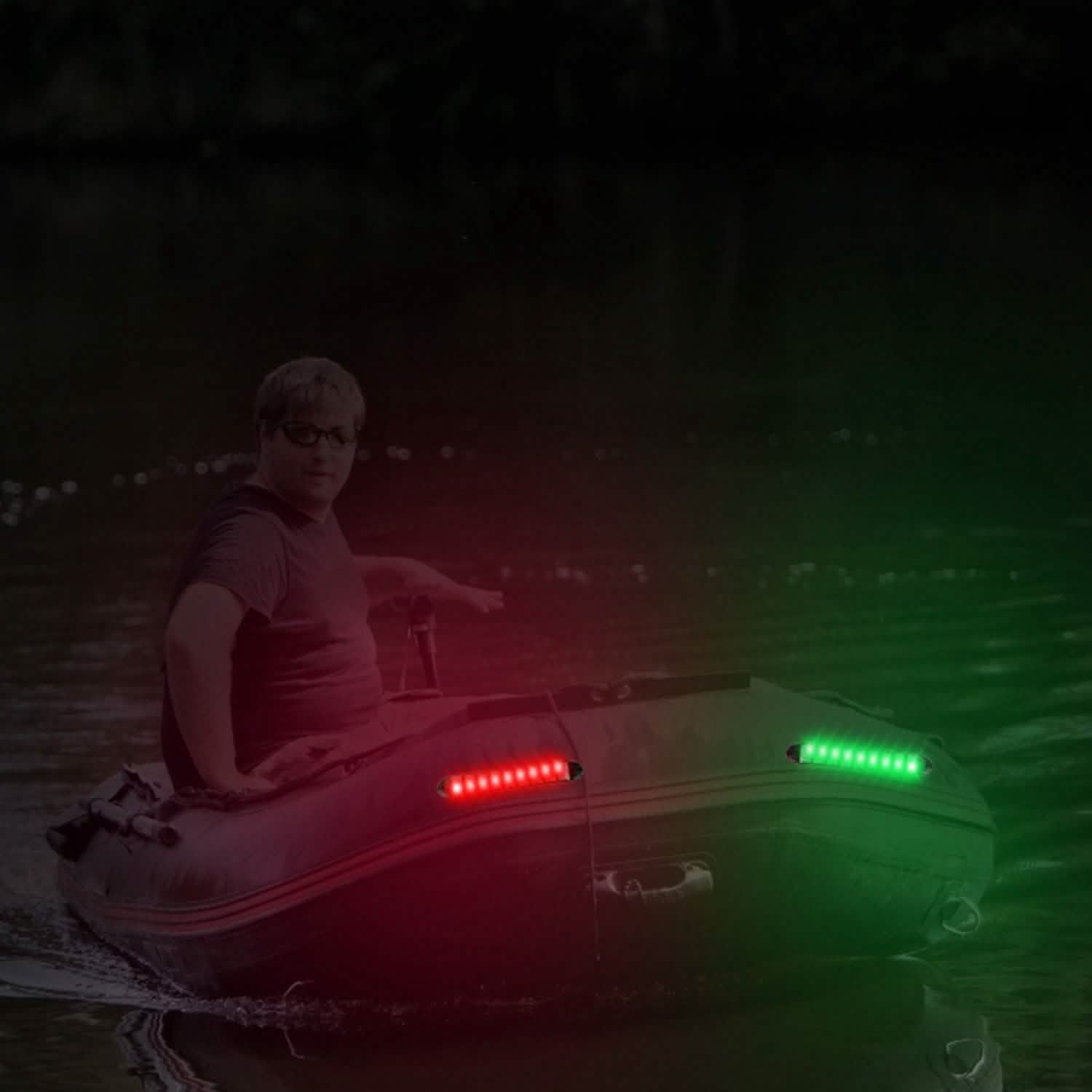 2-Piece: Navigation Marine Boat Strip 9 LED Lights Everything Else - Tophatter Daily Deals