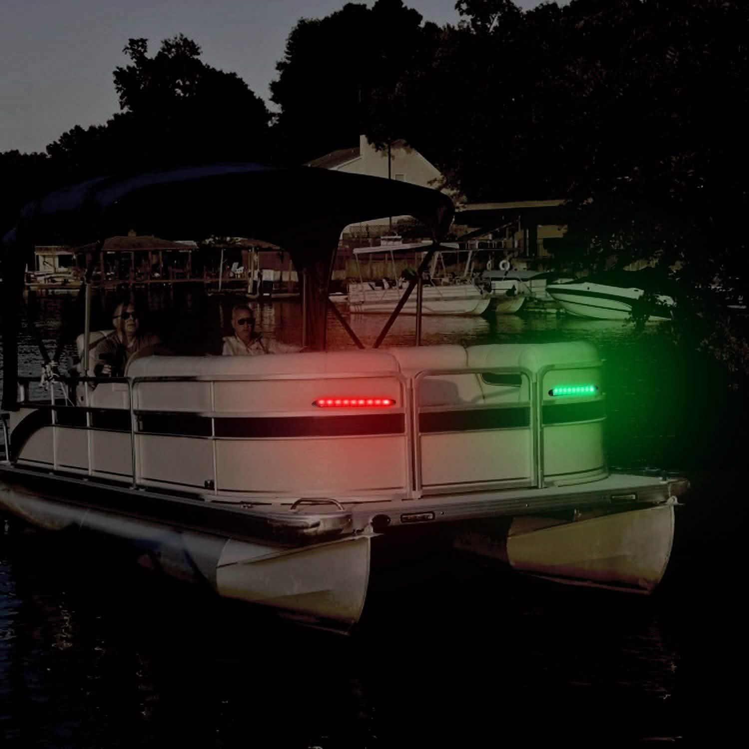2-Piece: Navigation Marine Boat Strip 9 LED Lights Everything Else - Tophatter Daily Deals